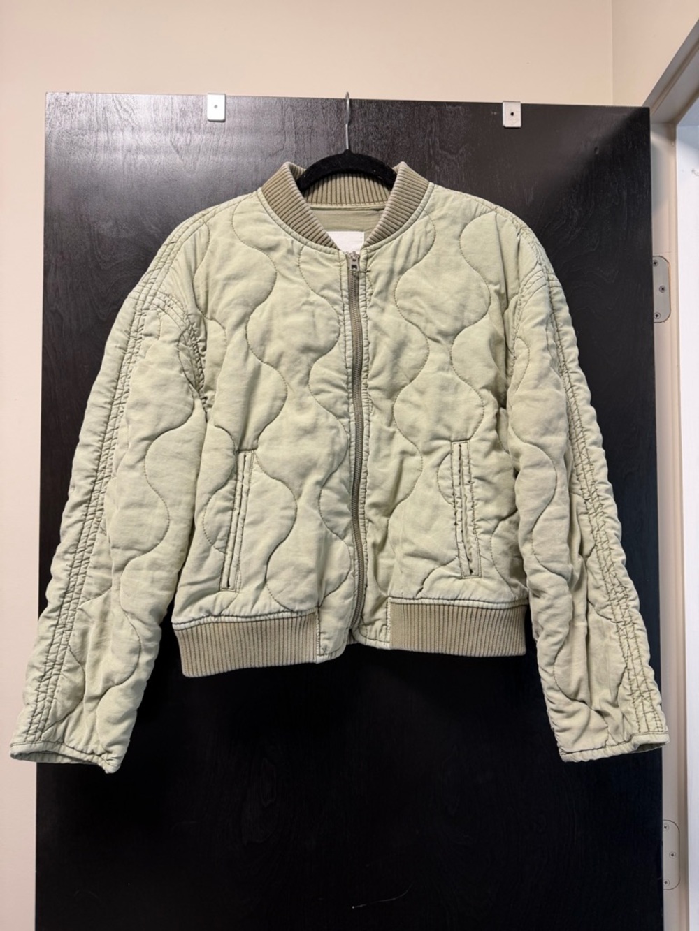 MANGO Quilted Bomber Jacket - Picture 2 of 5